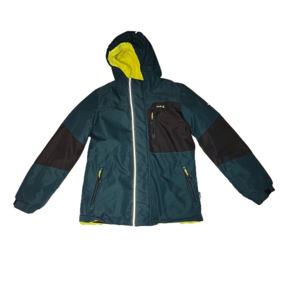 Kamik Green Jacket Coat Size 12 Warm Parka